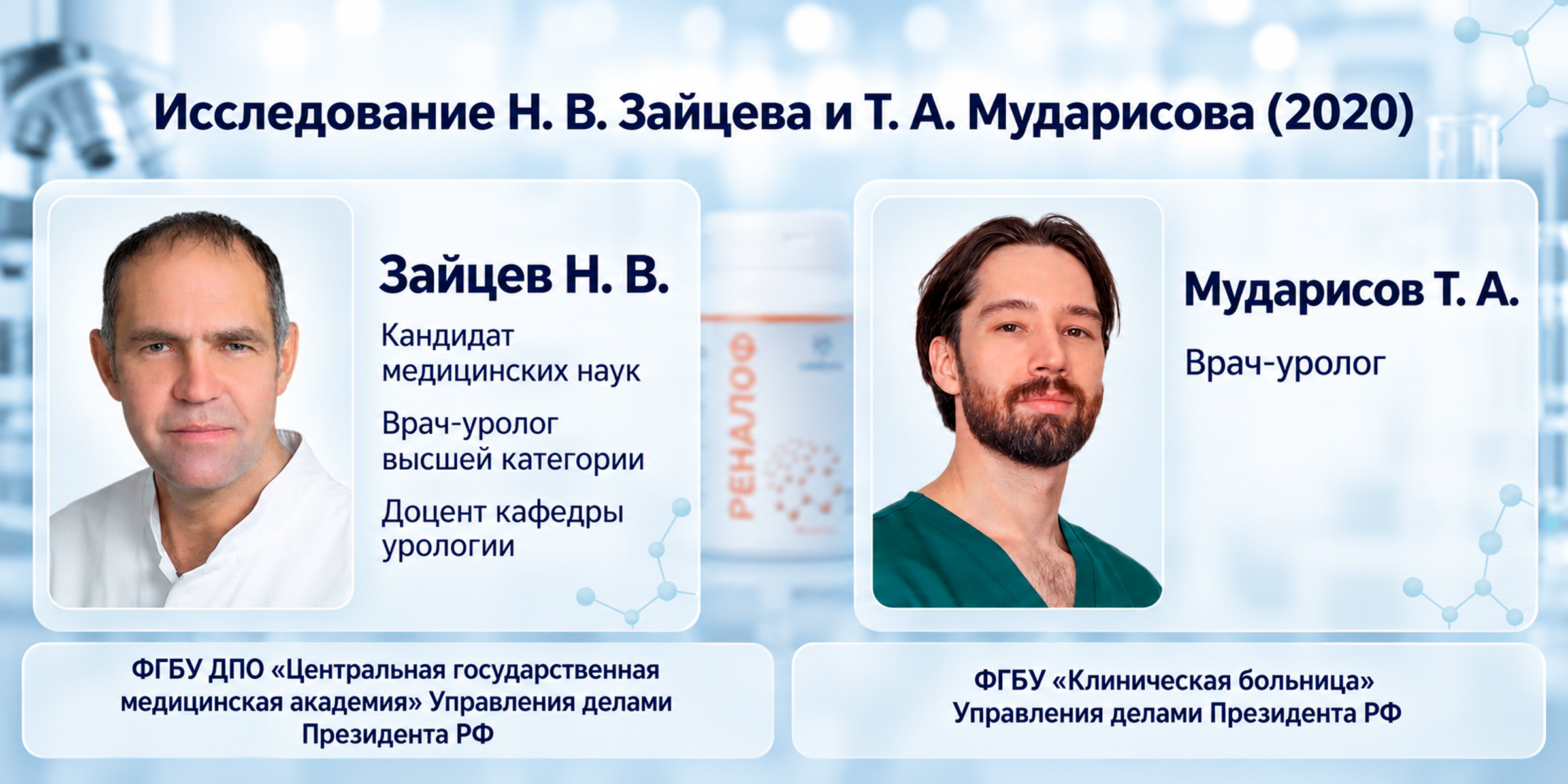 Клинические исследования Реналофа: что изучалось и какие результаты были получены